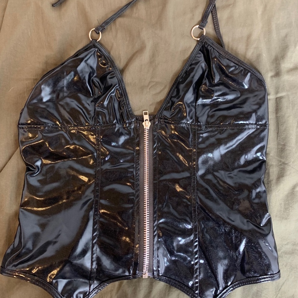 Leather Top